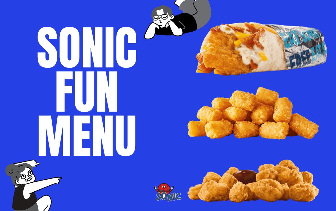 Sonic Fun Menu Prices and Calories